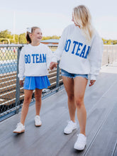 Adult Warm Knit Sweatshirt - Go Team Blue